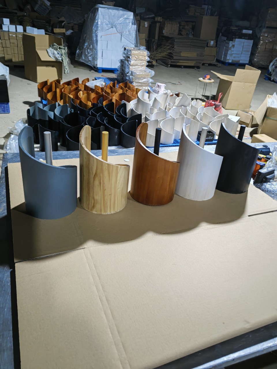 Cross-border new products: Wooden kitchen toilet paper roll rack, solid wood desktop tissue paper rack, toilet paper storage rack, home and office decoration pic 3