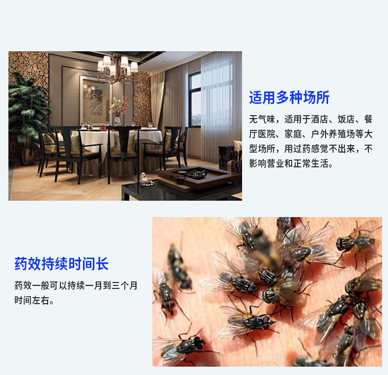 英文版跨境外贸苍蝇药200克养殖场专用长效灭苍蝇诱饵剂贴牌代工详情9