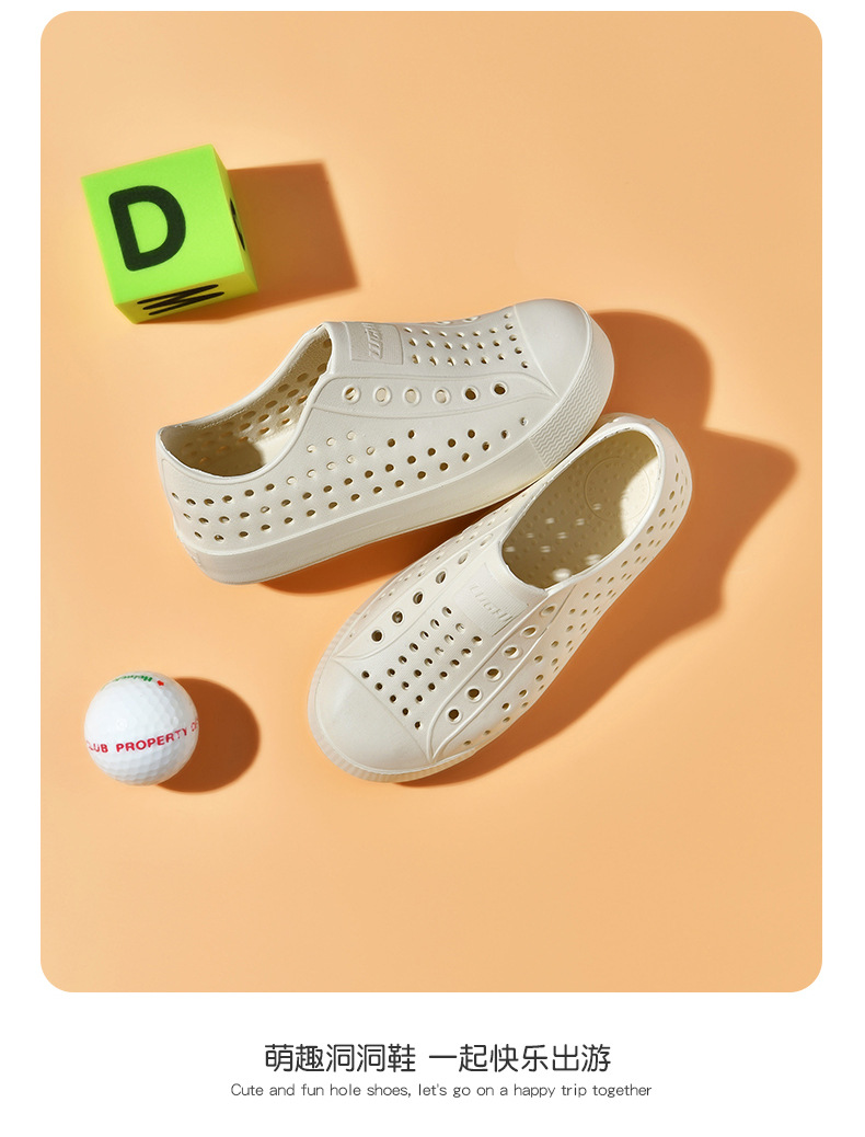 儿童洞洞鞋夏季休闲童鞋卡通凉鞋镂空男女童沙滩鞋跨境洞洞鞋批发详情25