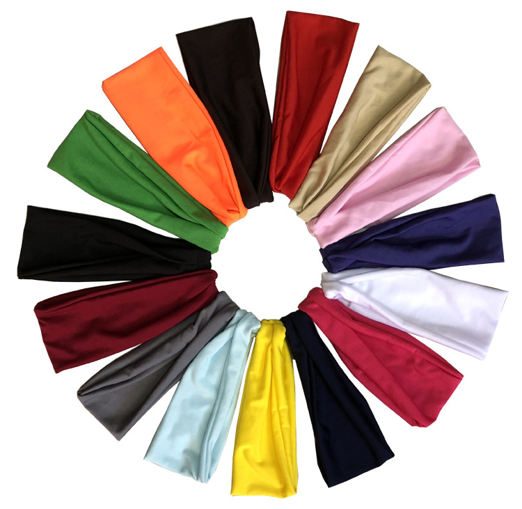 欧美热销男士运动发带吸汗止汗带跑步健身护额头巾头箍瑜伽束发带详情9