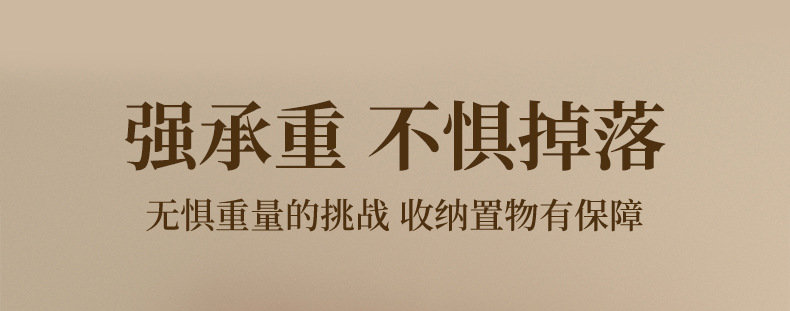 亚克力奶白浴室卫生间置物架透明壁挂式洗手间洗澡间洗漱台收纳架详情17