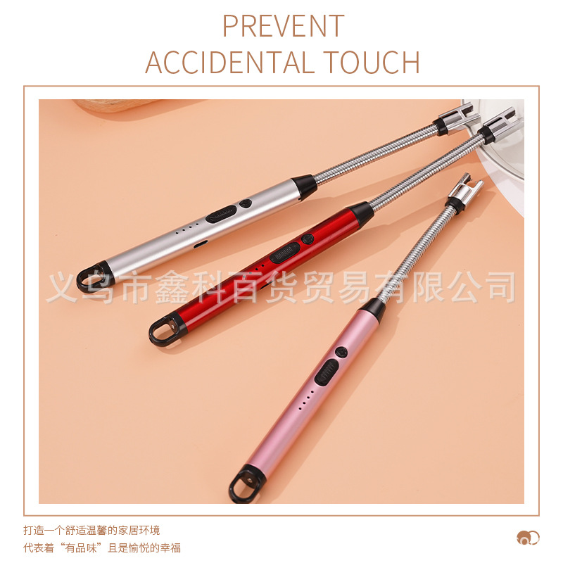 JL825新款家用点火器点火器充电打火机户外防风电弧脉冲火机详情23