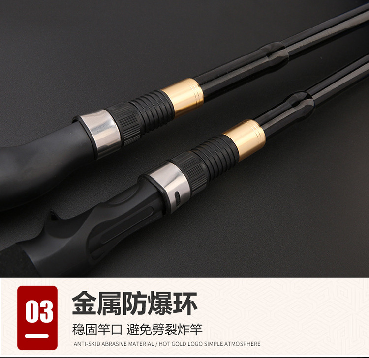 Ultra-short circuit sub-rod telescopic small sea rod portable mini fishing rod, casting rod, boat rod, cross-border special fishing rod set pic 10