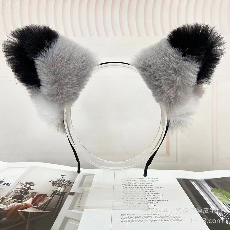 Wholesale of cat ear headbands, plush cat ear maid headbands, 2D cosplay cat ear headbands pic 6