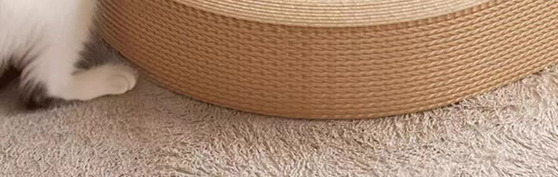 Pet supplies, toys, large cat scratch basin board, integrated cat bed, summer cool bed, sisal, scratch-resistant and non-flaking pic 11