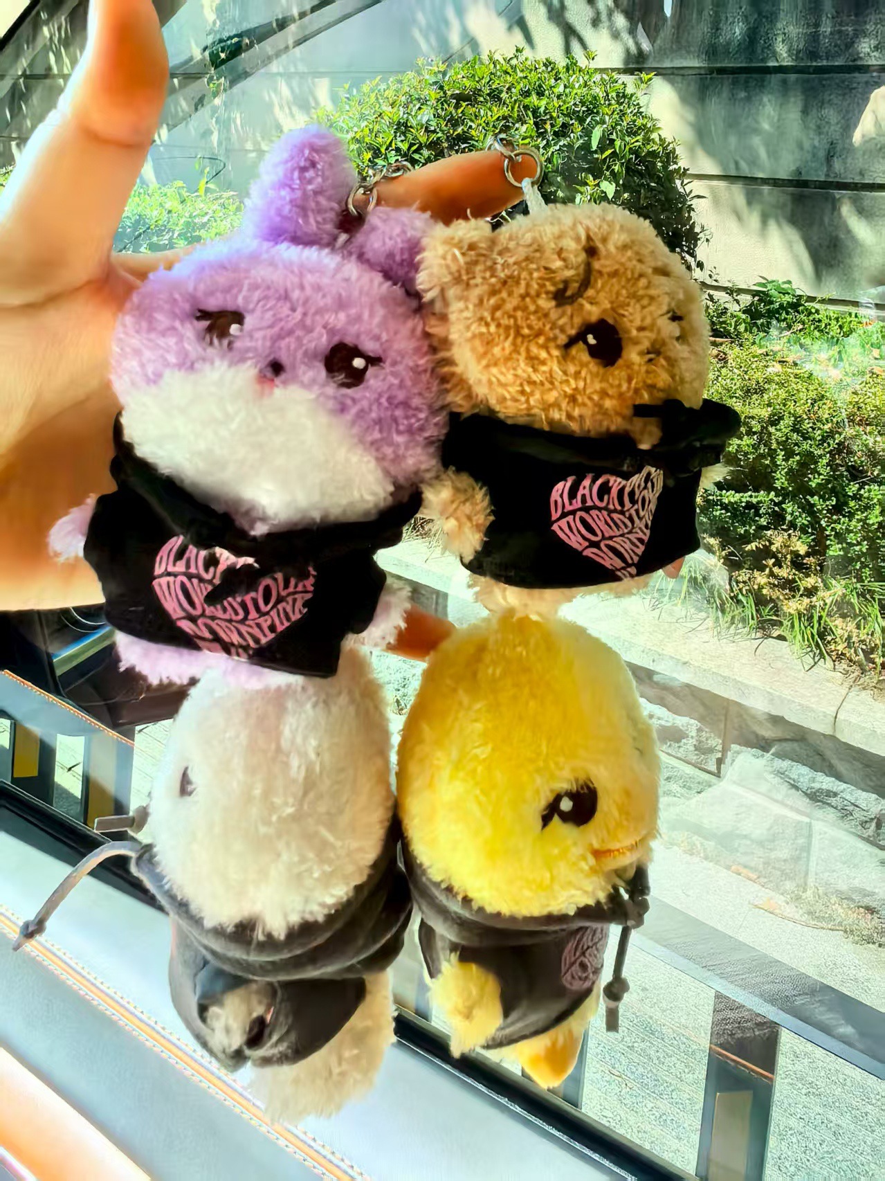 New cute and fun plush hooded sweatshirt figurines in stock for wholesale, cartoon animal doll pendants pic 14