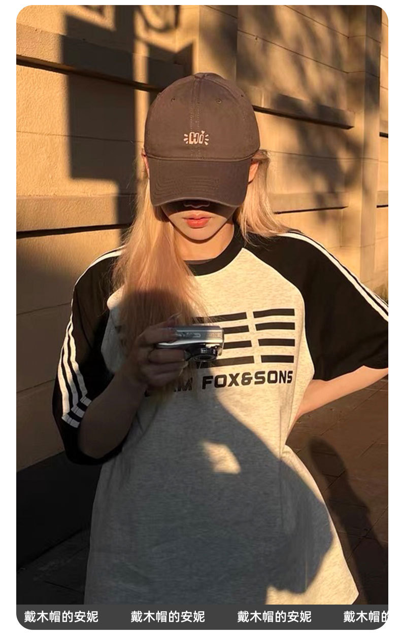 品牌【森多娜】 鸭舌帽 棒球帽 灰色大头围棒球帽加大加深鸭舌帽粉色宽帽檐大脸帽子女2025新款夏详情16
