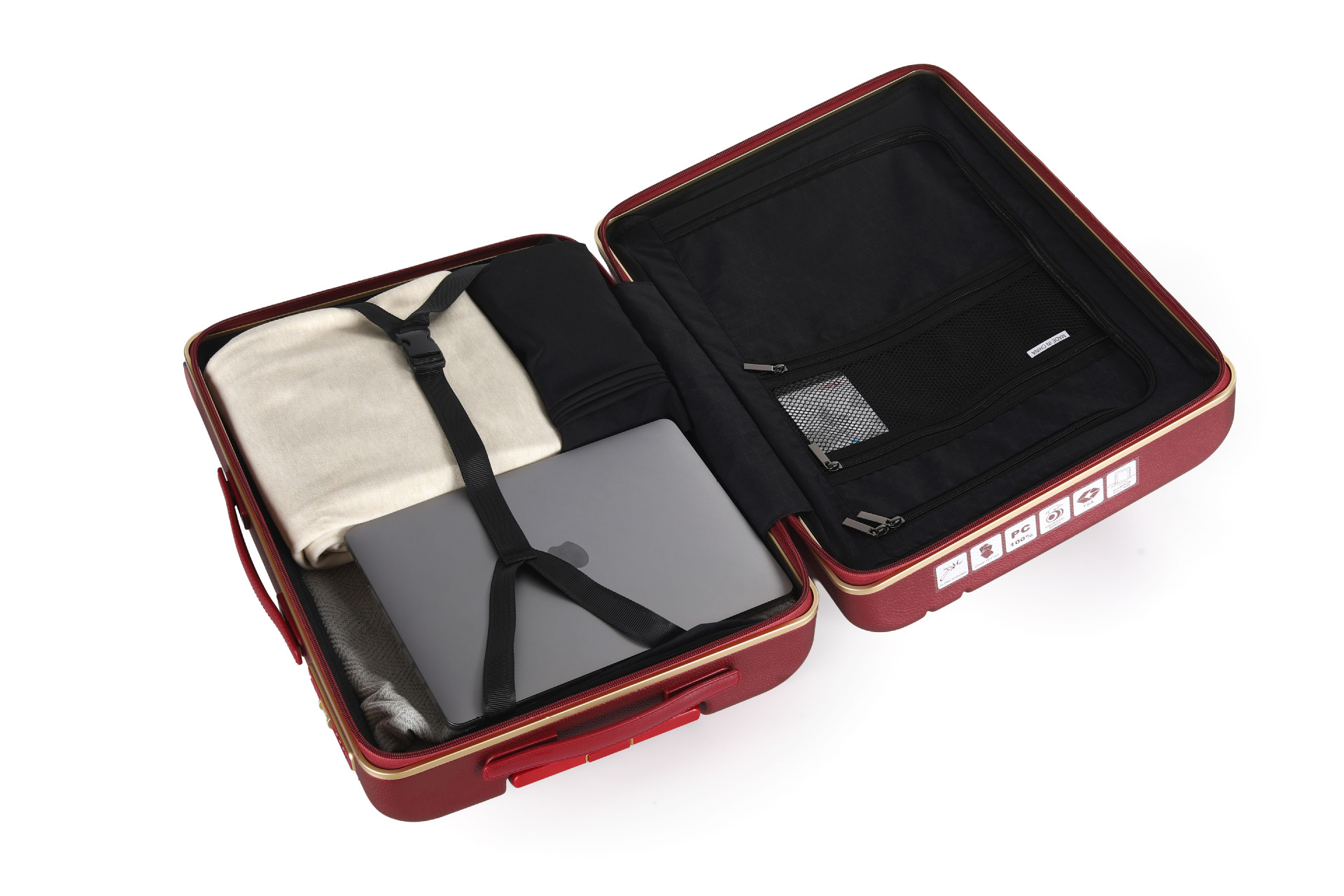 Kai cruiser 100% puro PC maleta comercio exterior 20/24/28 pulgadas rueda universal silenciosa TSA aduana cerradura comercio exterior conjunto pic 32