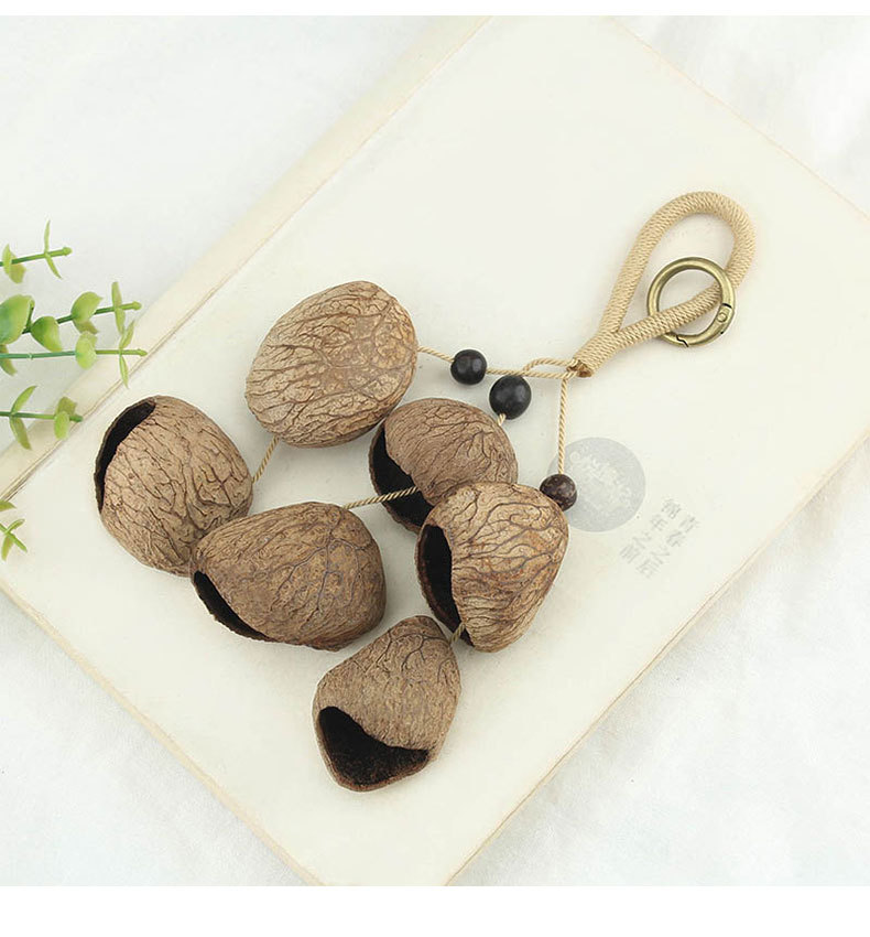 森系果壳摇铃包挂手工风铃音疗愈挂铃钥匙扣车挂植物果实原料挂件详情7