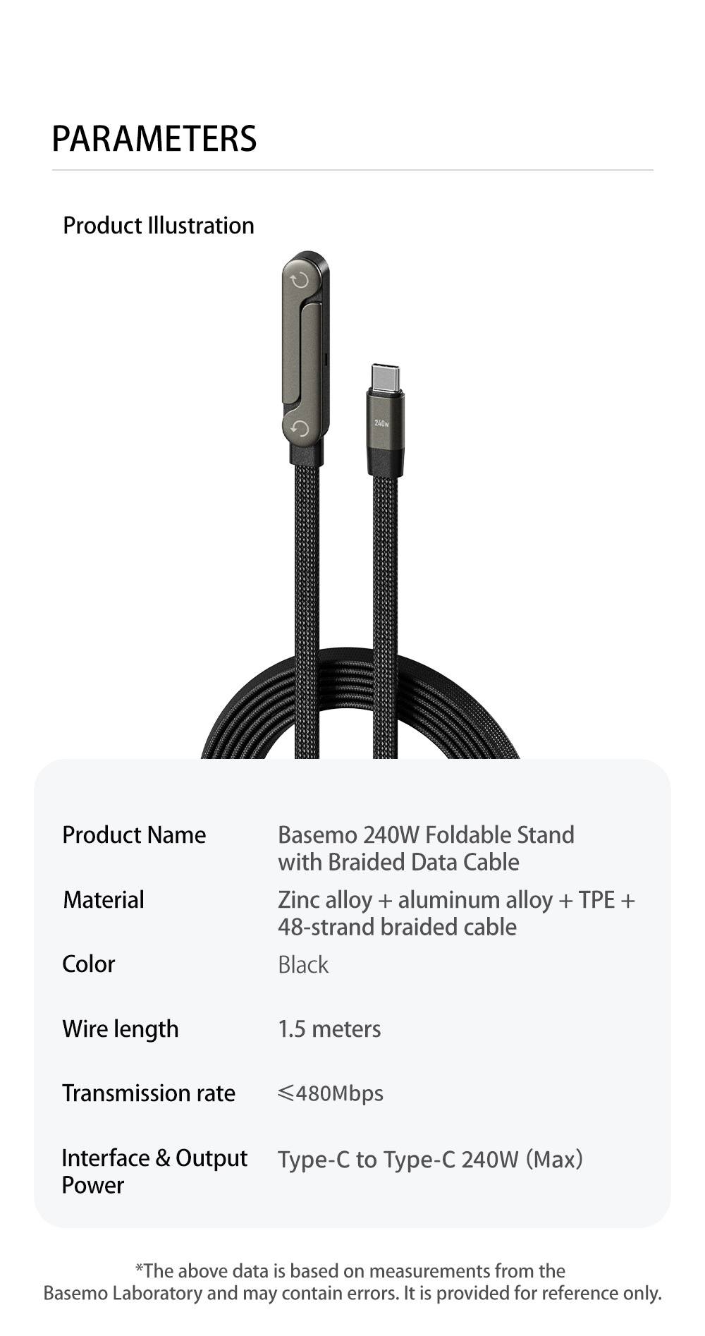 Cable 240W cable cable используется для подзарядки платформера apple 17 wave pic 12