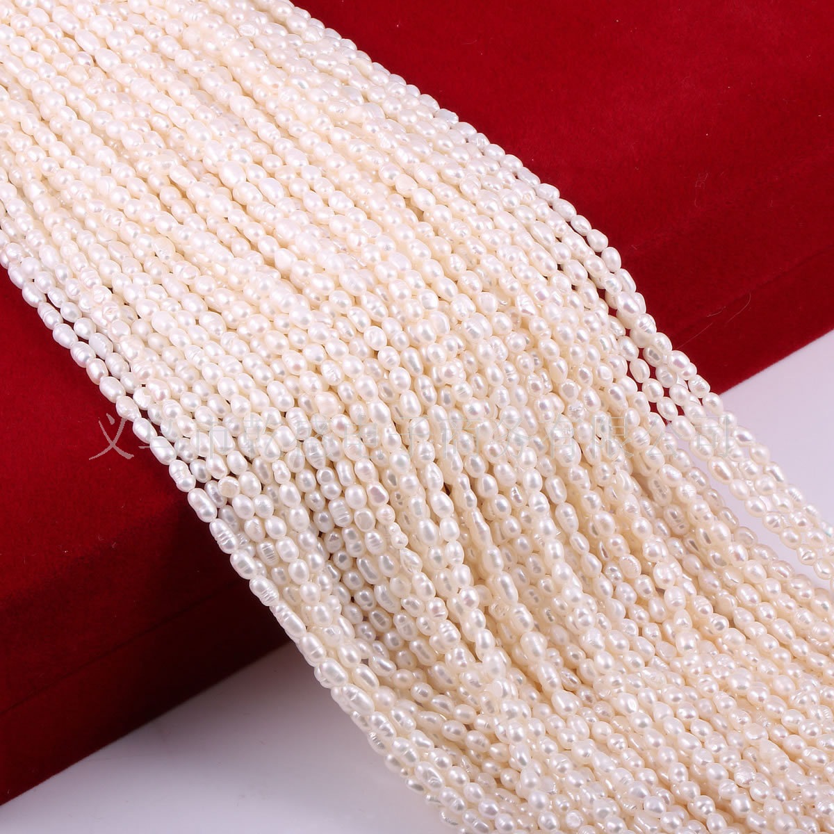 天然淡水珍珠串珠隔离珠打孔散珠DIY项链手链配件详情5