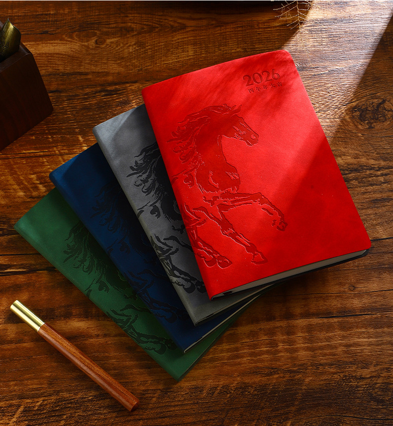 The Year of the Horse notebook gift box is a customized graduation season souvenir. The a5 notebook for achieving success in the exam can be printed with logos pic 13