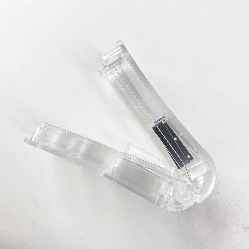 Portable transparent plastic medicine boxes, medicine slicers, medicine slicers, medicine storage boxes and dispensing boxes exclusively for foreign trade pic 11