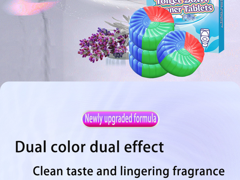 跨境洁厕灵马桶洁厕宝蓝泡泡厕所除臭剂去异味留香型除污垢洁厕块详情5