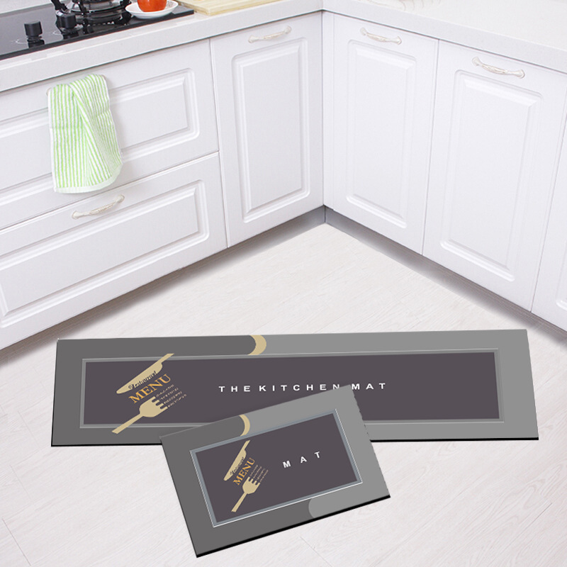 Soft diatom mud water-absorbing, oil-absorbing, anti-slip kitchen mat combination, quick-drying foot mat, household anti-fatigue kitchen foot mat pic 12