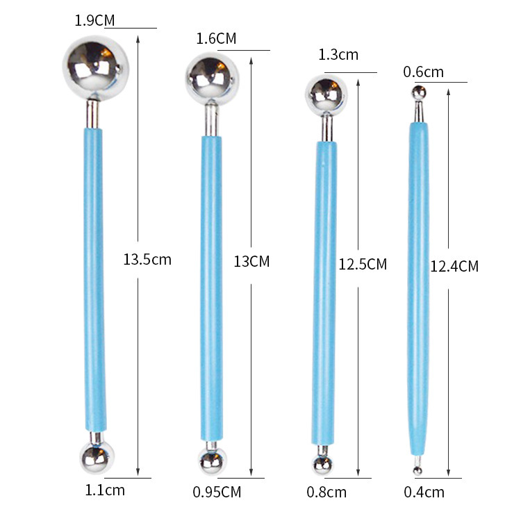 18 pieces of Cross-border oil clay pottery sculpture knives, diy multi-functional material wrapped pottery clay tool set pic 2