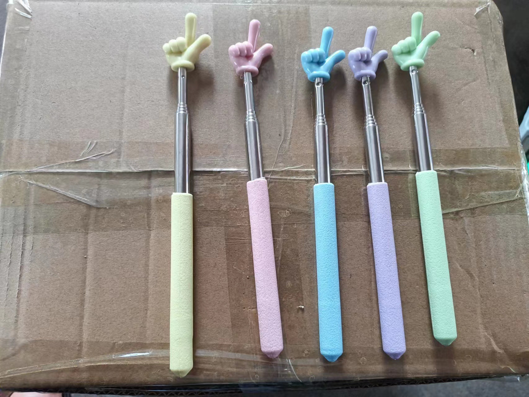 升级版68cm可伸缩指读棒 儿童阅读手指棒  教师教学教鞭教棍批发详情3