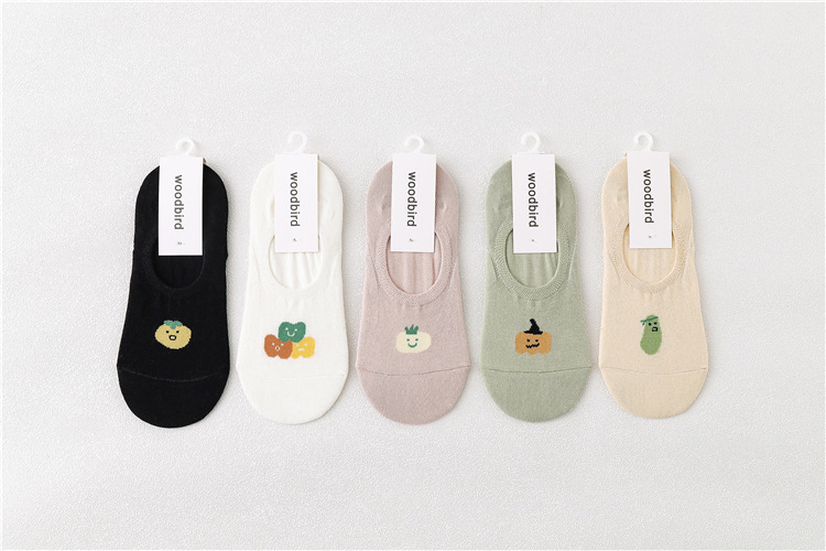 船袜女夏季薄款清新水果隐形防滑棉袜子女短袜浅口可爱日系ins潮详情20