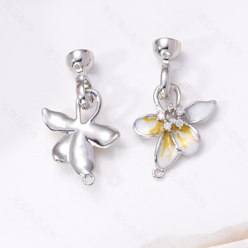 Pearl necklace, horn buckle, universal buckle, end buckle, hug buckle, bracelet connecting buckle, sweater chain, lap buckle, diy accessories pic 9