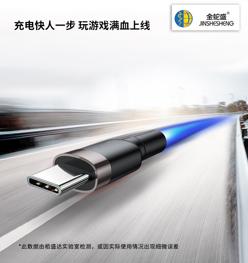 USB braided data cable 100w semi-metallic CTOC is suitable for Huawei and Apple PD cables and super fast charging cables pic 5