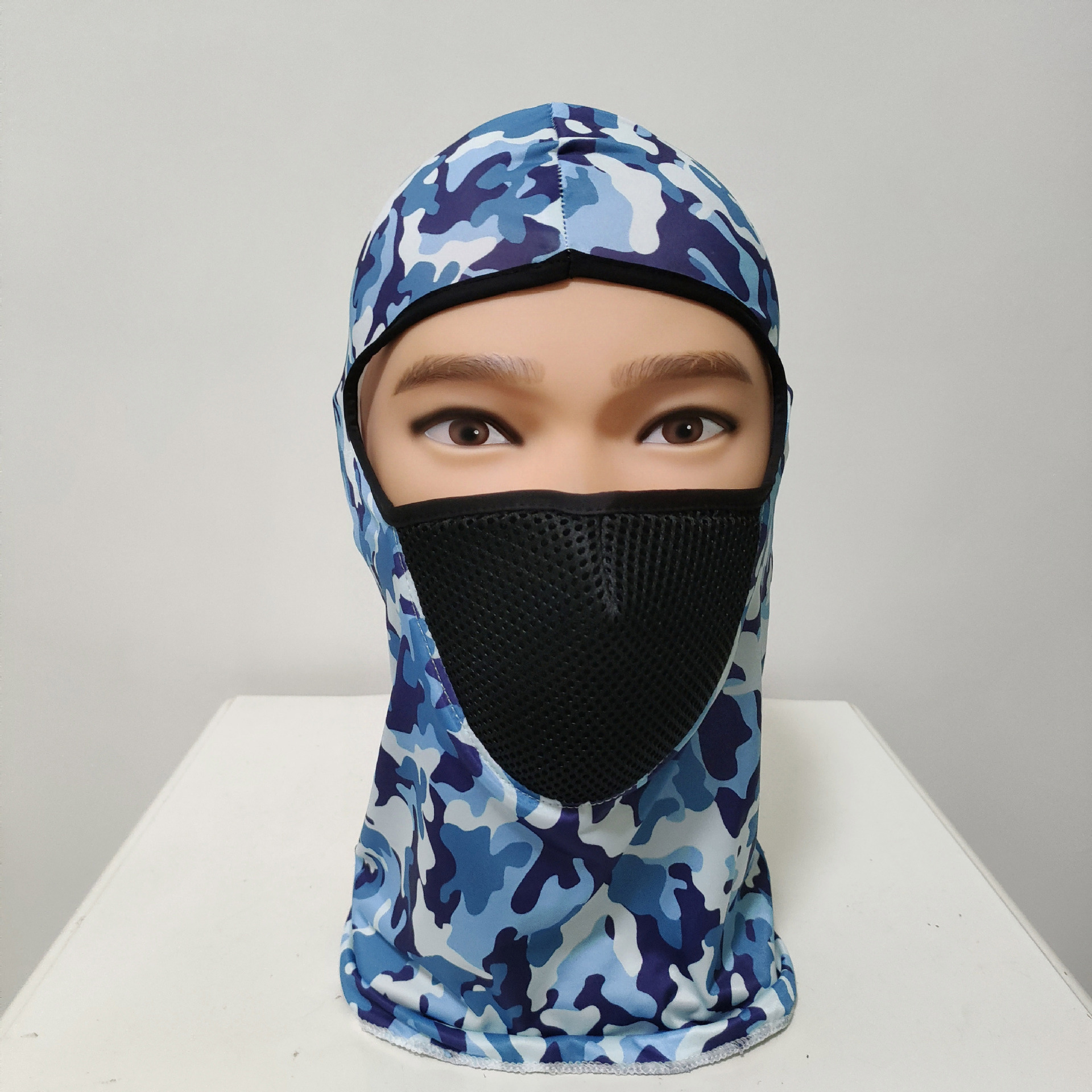 跨境 户外骑行印花头套防风防晒带口罩面罩脸基尼自行车骑行头套详情13