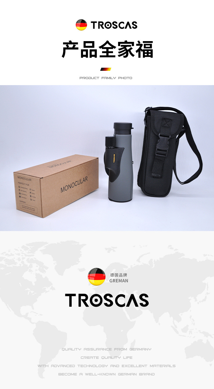 The Aiski Golden Eagle Extraordinary 15X56 High-Definition high-magnification nitrogen-filled waterproof low-light telescope features a large magnification and large aperture pic 24