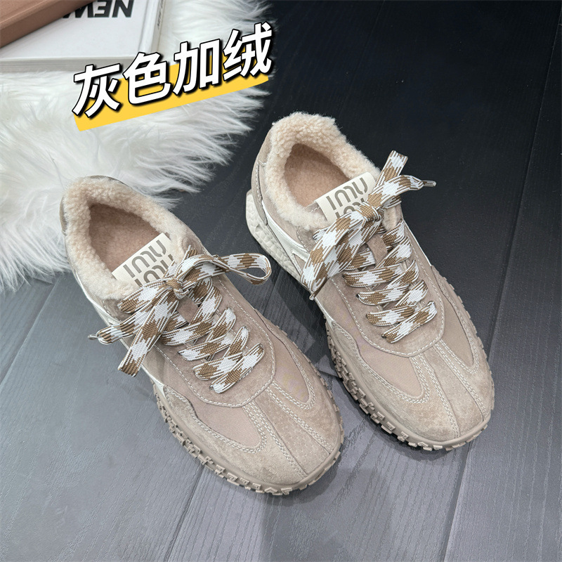 【内增高7厘米】早秋真皮女小个子厚底休闲百搭舒适德训鞋010399详情11