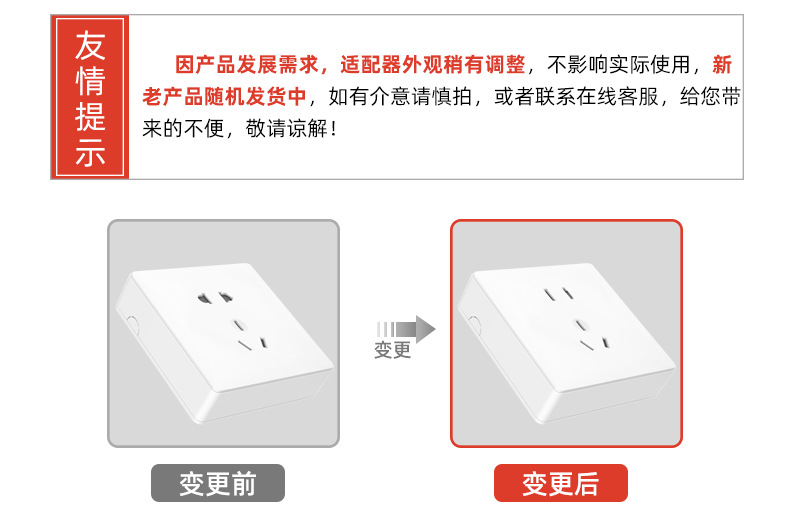 国际电工明装开关插座墙壁明线超薄一开五孔两开多孔家用明装插座详情1