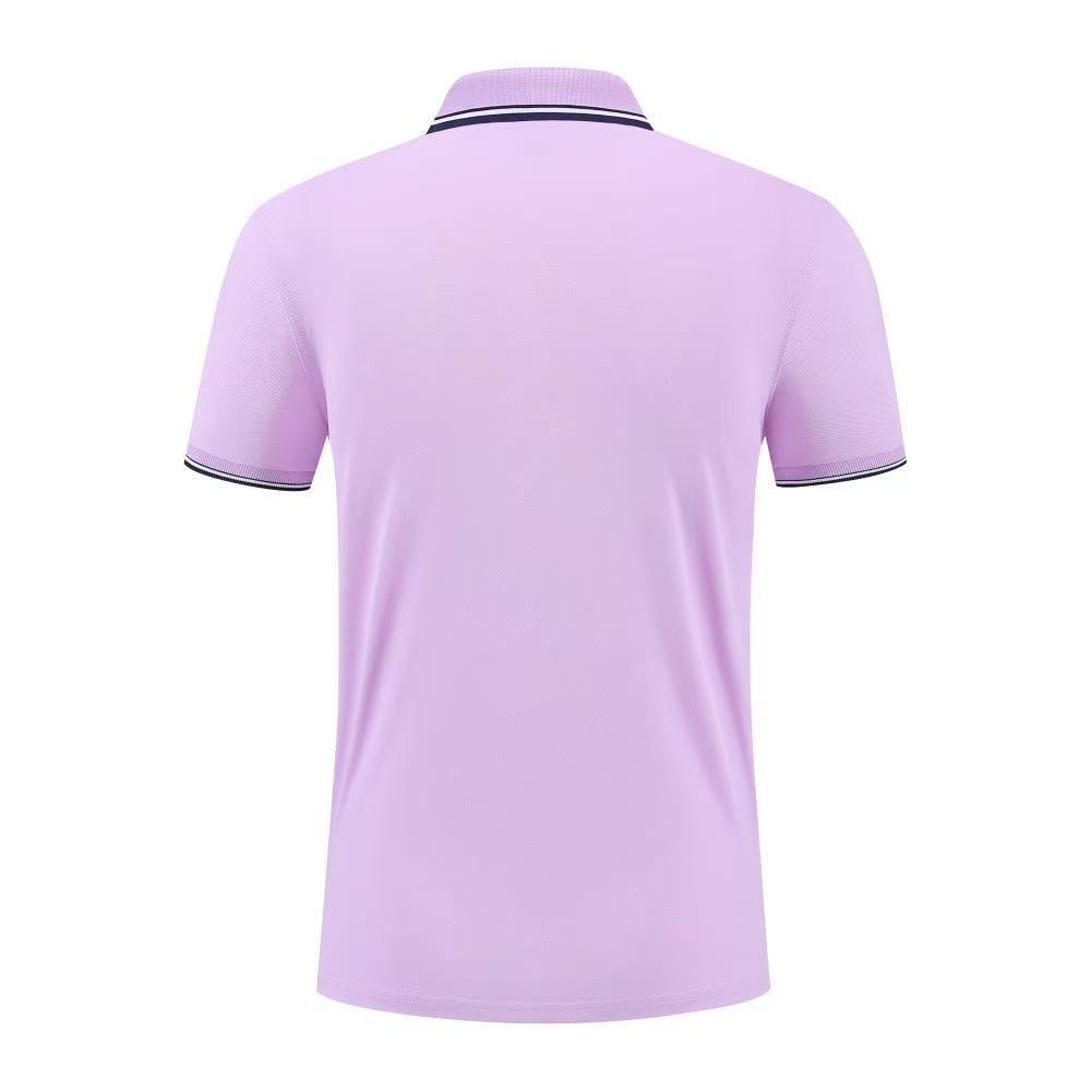 77201男士polo衫短袖工作服可换logo夏季多色款男女同款翻领详情22
