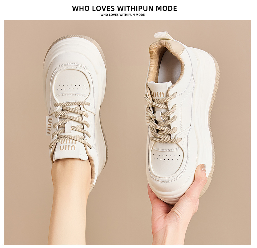 女式休闲单鞋7CM厚底增高小白鞋子女鞋百搭小个子运动休闲板鞋详情14