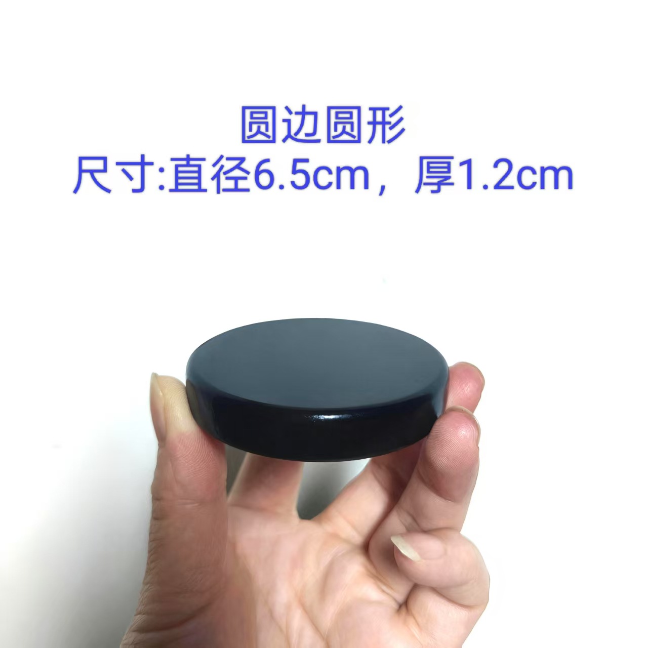 Figurines, clay dolls, wooden bases, multi-sized circular density board wooden bases, handicraft display item bases pic 2