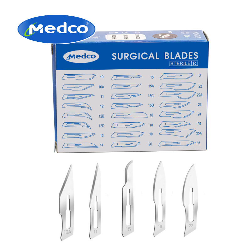 外贸出口 医用一次性使用手术刀片 外科手术刀片详情2