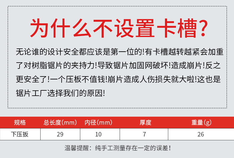 A set of fourth-generation universal plum blossom-shaped hand-disassemblable smiling face type Angle grinder pressure plate cover for Angle grinder pic 12