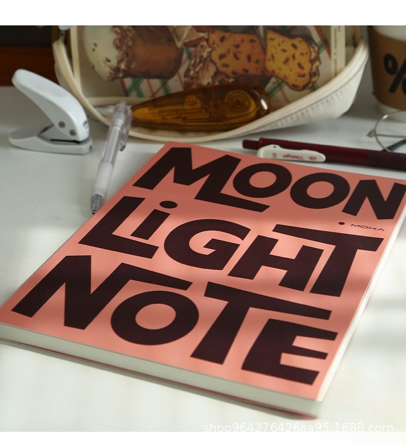 The B5 notebook of the same style as Xiaohongshu, with a high appearance level, thickened and simple horizontal line, is a student notebook and a practical diary pic 12