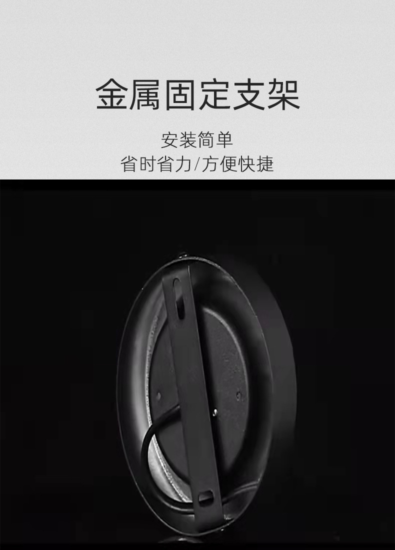 LED超薄明装筒灯家用客户工程免开孔筒灯圆形商场店铺无主灯照明详情9