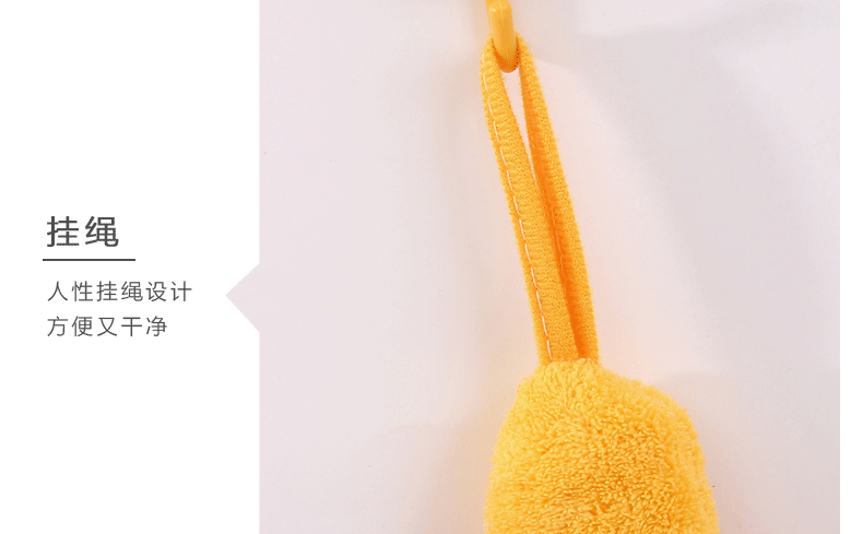 【 Chi Jia 】 Coral Fleece popular lollipop hand towels, hanging cute hand wash towels, Absorbent towels for bathroom pic 10