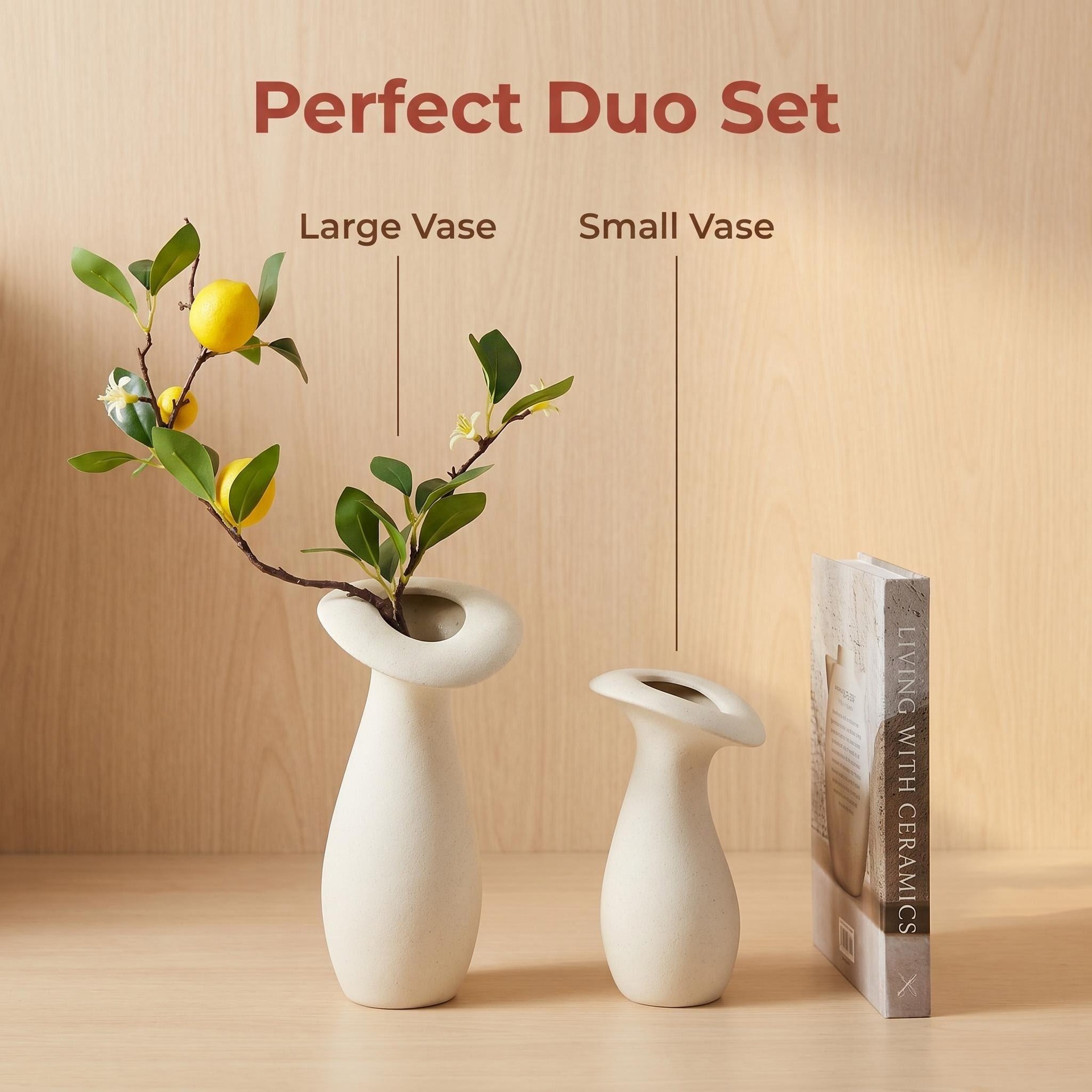 2026 New desktop entrance hall, living room ceramic vase decoration, high-end decorative item, ceramic vase, home decoration item pic 6