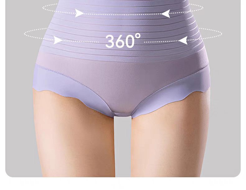 High-waisted belly tightening pants, strong waist tightening, buttock lifting, postpartum body shaping, summer seamless body shaping pants, buttock lifting underwear pic 5
