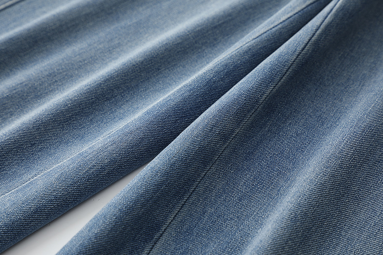 2025春款摩登复古水洗牛仔裤 显高显腿长高腰宽松百搭直筒阔腿裤详情19