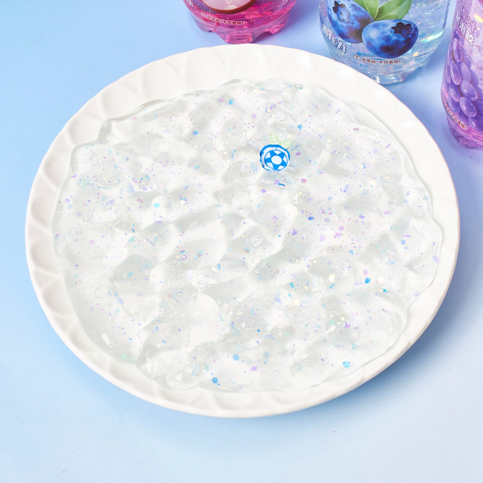 网红爆款新品儿童玩具史莱姆易拉罐起泡胶水果汁系列高颜值解压详情10