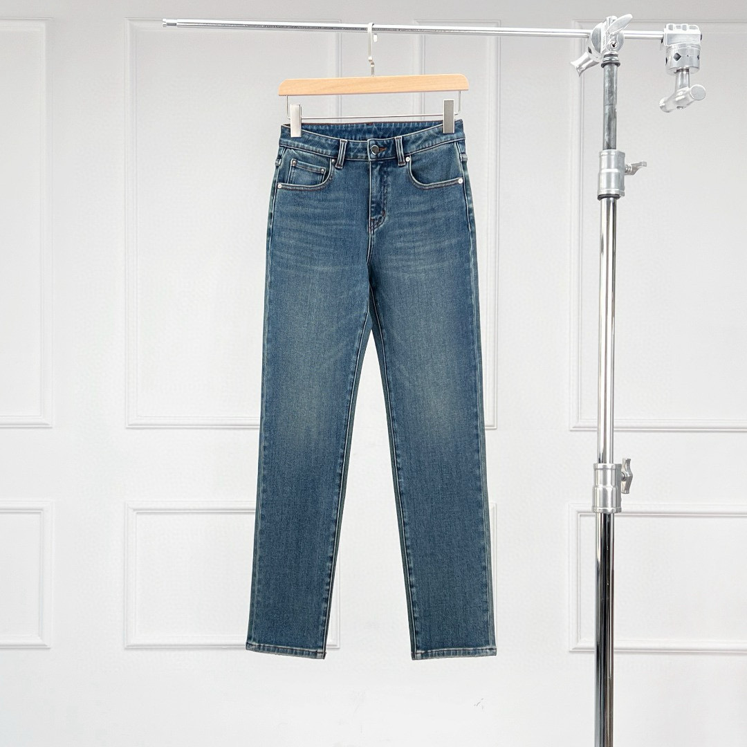 沃伦海龙 | 25新款版型Spicy 糯米牛仔都市高腰弹力烟筒牛仔裤女详情2