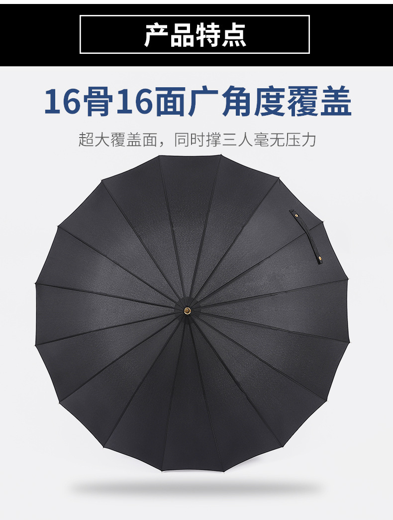 The 2024 summer new style of fresh and long-handled umbrella event gift advertisement umbrella can be printed with LOGO pic 5