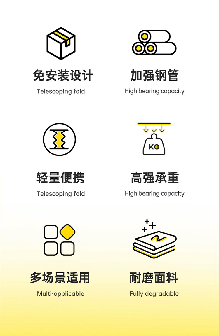 Outdoor folding chairs, portable moon chairs, camping chairs, folding table chairs, beach chairs pic 2