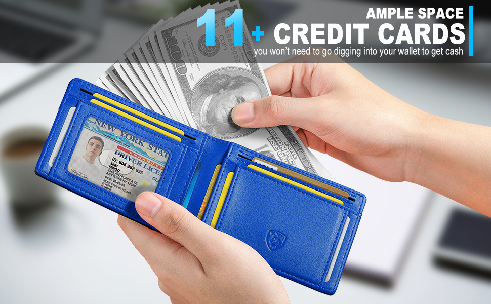 跨境欧美热销卡包超轻便携碳纤维零钱包男士皮包RFID防盗刷独立站详情5