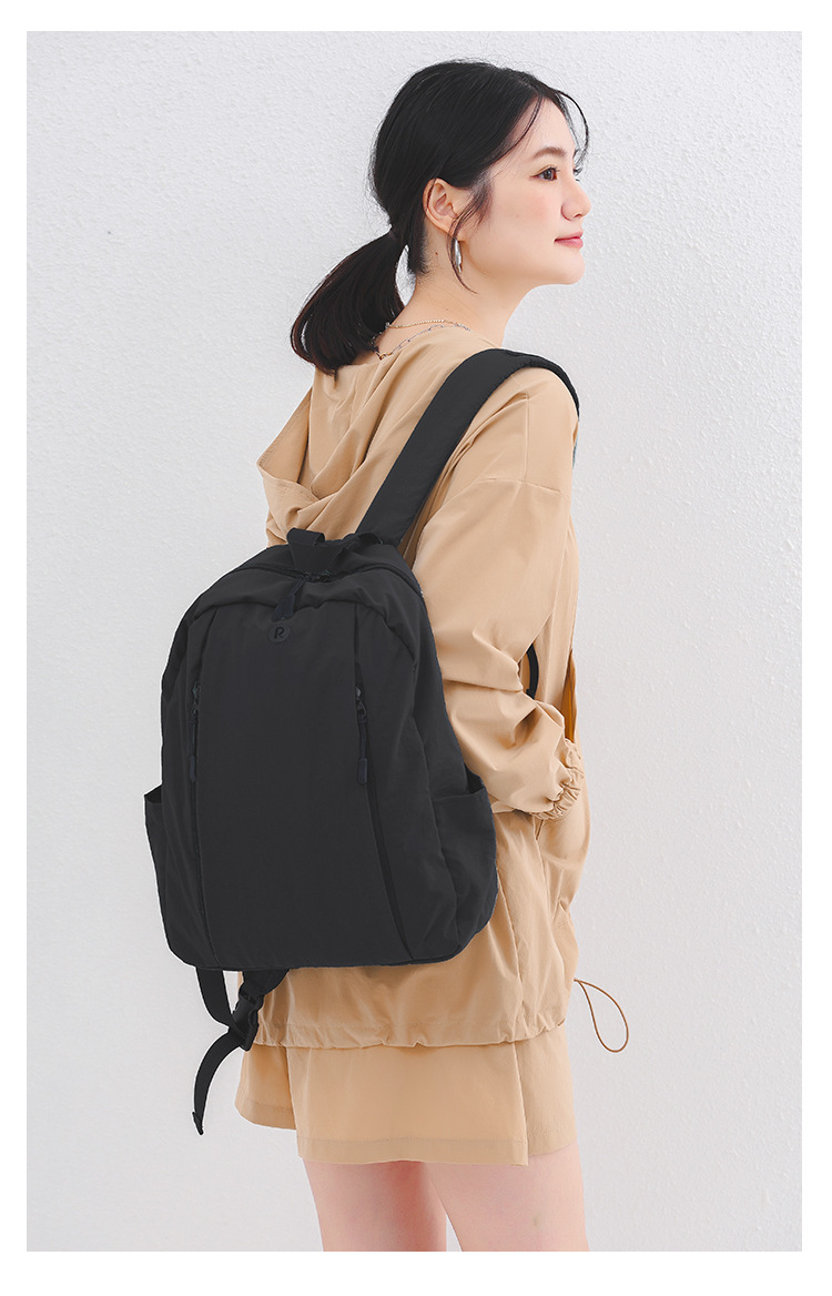 跨境直供亚马逊热销女包 日系尼龙布双肩包 户外休闲百搭通勤背包详情23