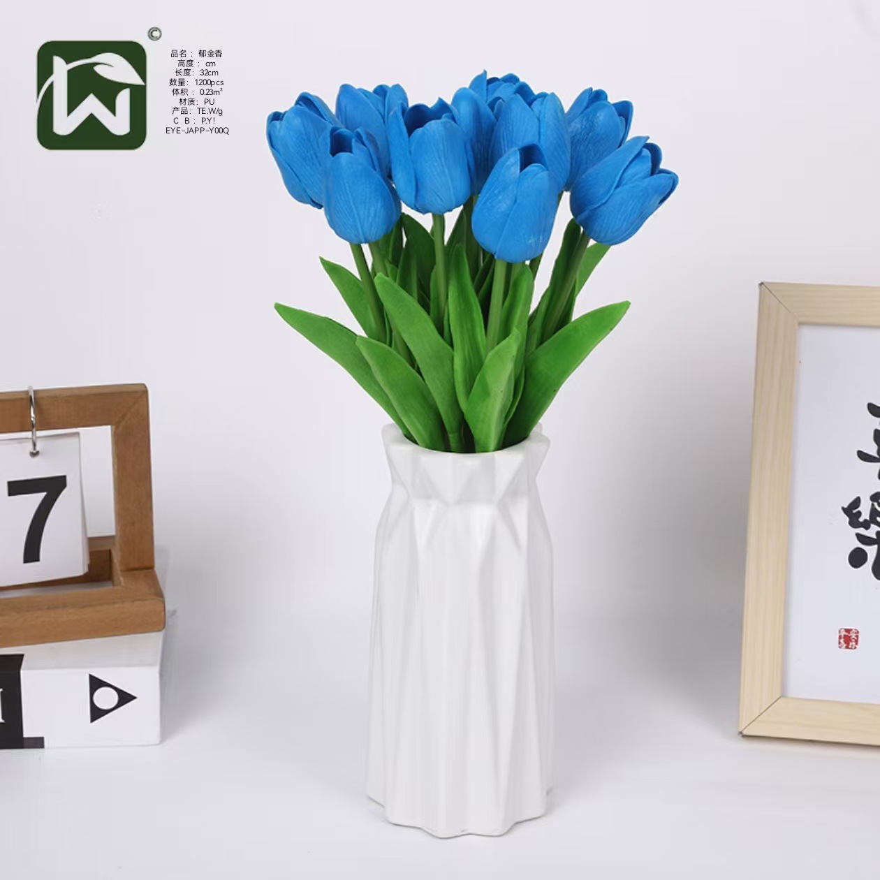 Factory direct sales of PU tulips with a touch of glue, calla lilies, artificial flowers, single stems wholesale, home living room and bedroom artificial flowers pic 22