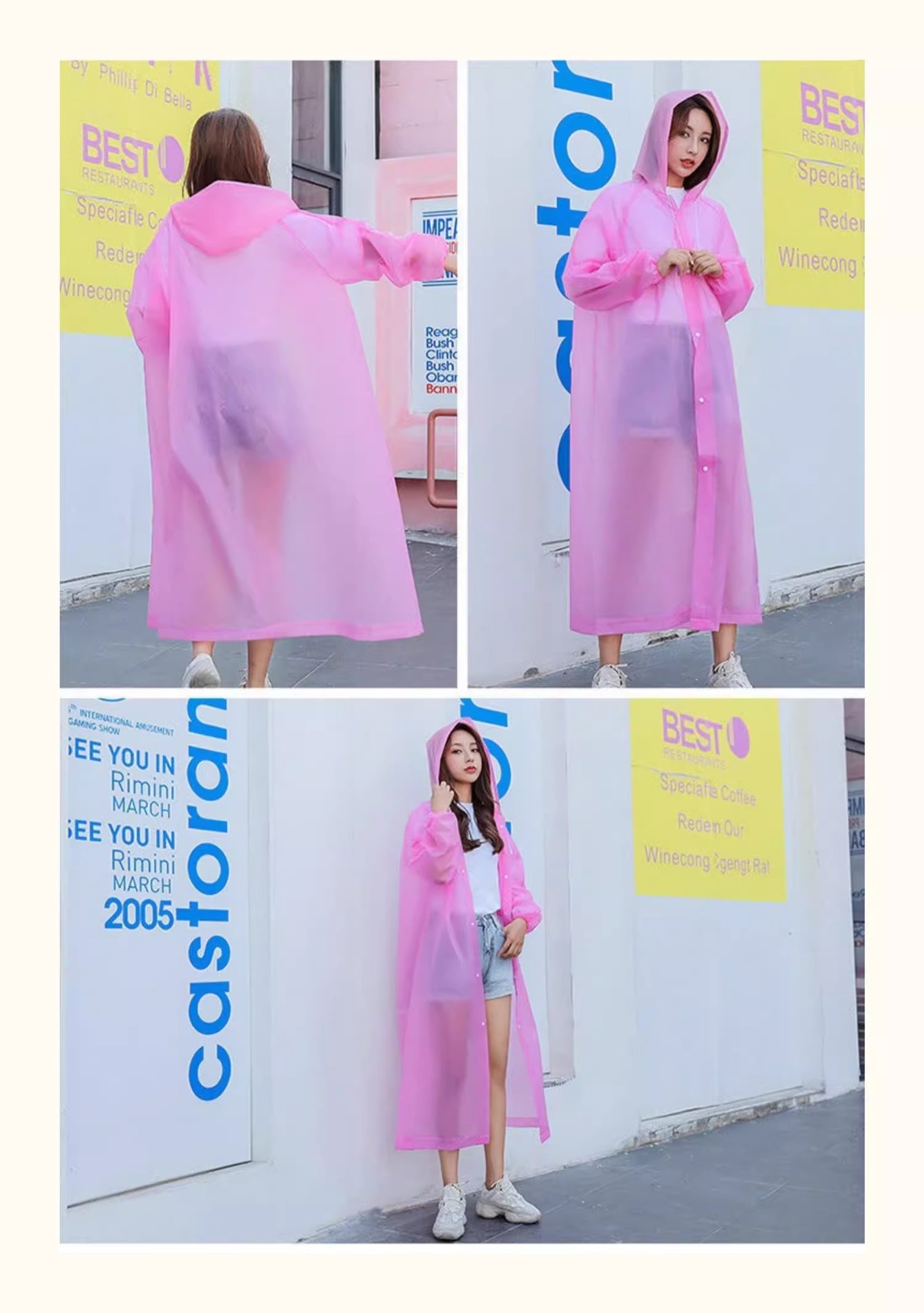 批发加厚男女成人非一次性EVA雨衣雨披长款学生徒步雨衣旅游漂流详情13