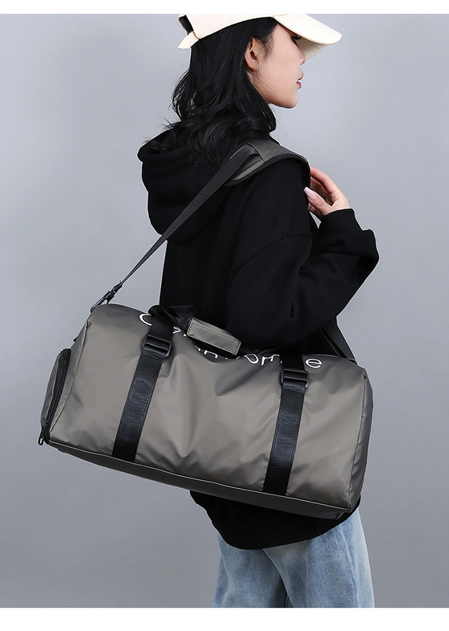 跨境健身包女干湿分离游泳运动训练包男手提登机包旅行袋短途行李详情36