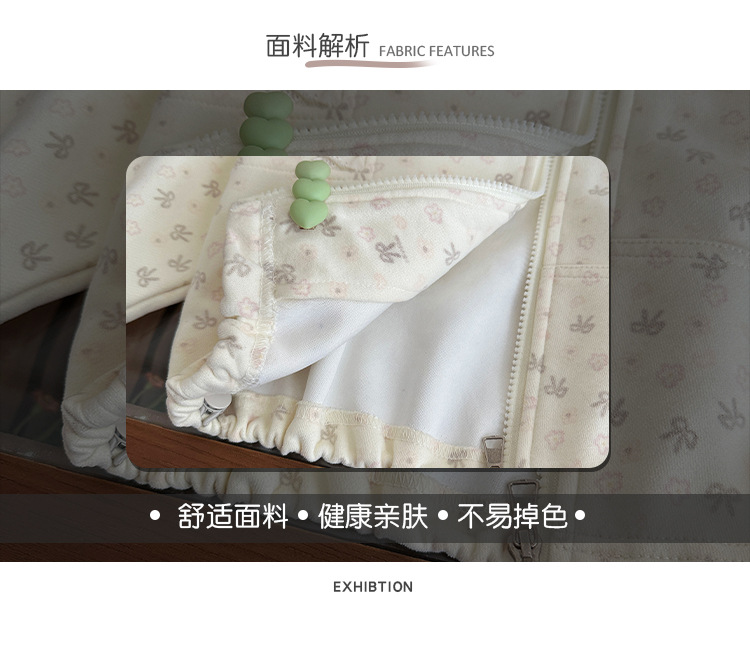 女童外套春秋季2025新款儿童洋气连帽卫衣女宝宝长袖上衣开衫春装详情4