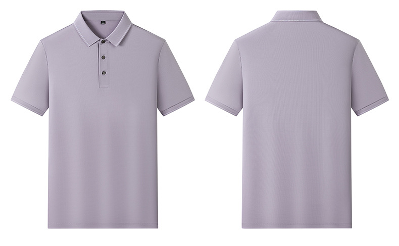 冰丝男士polo衫夏薄款男装商务休闲弹力透气轻奢高级感男短袖t恤详情22